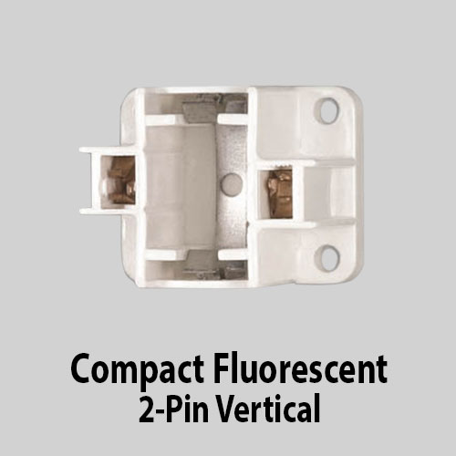 Compact Fluorescent 2-Pin Vertical
