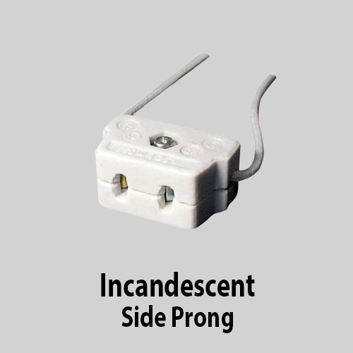Incandescent Side Prong