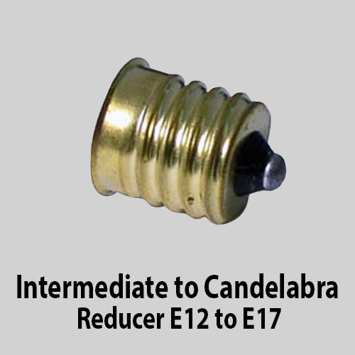 Intermediate to Candelabra Reducer E12 to E17