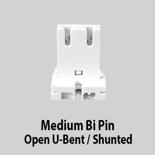 Medium Bi Pin Open U-Bent / Shunted