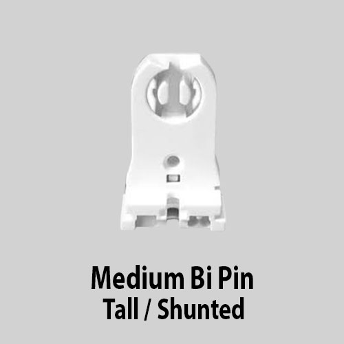 Medium Bi Pin Tall / Shunted