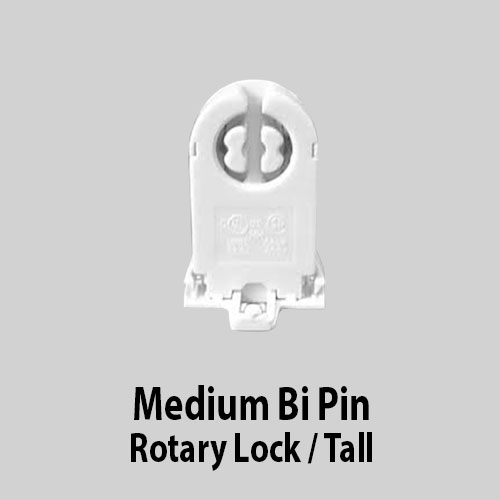 Medium Bi Pin Rotary Lock / Tall