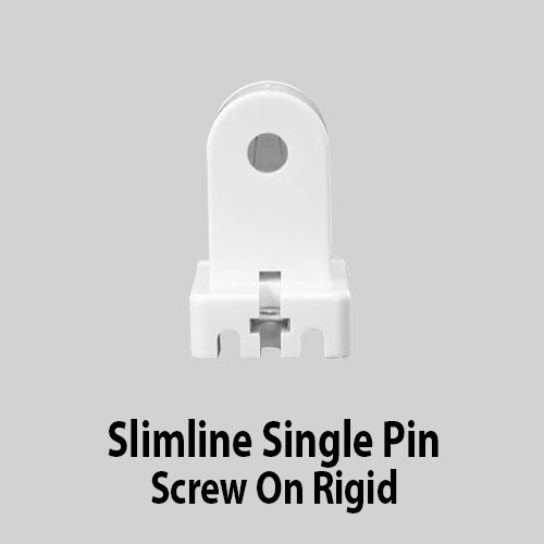 Slimline Single Pin Screw On Rigid