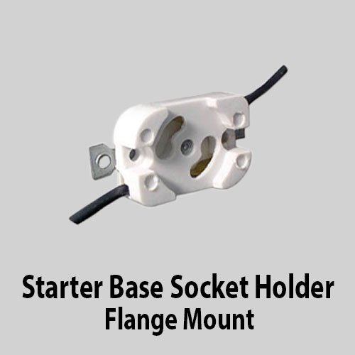 Starter Base Socket Holder Flange Mount