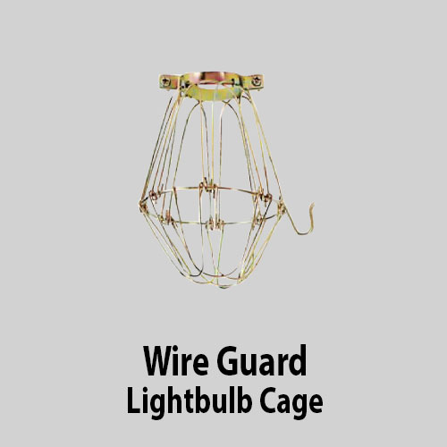 Wire Guard Lightbulb Cage